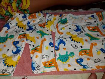 Product Review of 12PCS/6PCS TSHIRT TERNO PAJAMA Baby Boys fits 0-9months Comfortable Breathable infant clothes from B**e F**s 2