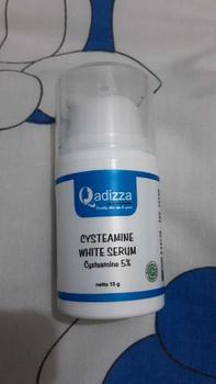 Product Review of QADIZZA CYSTEAMINE SERUM 15 ml (Cysteamine 5% - Tranexamoyl Dipeptide 5% - Niacinamide 4%) from e**i 0