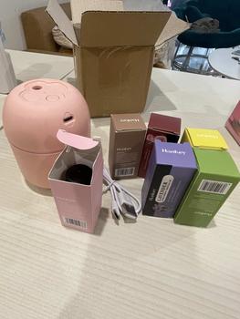 Product Review of Combo 6 tinh dầu xông phòng 6 mùi tặng kèm 1 máy xông mini máy phun sương ,15-20m combo trải nghiệm giá chỉ 89k from B**p 0