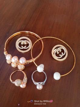 Product Review of [CO ETALASE INI BONUZZ ANTING MUTIARA!!] BESTSELLER GELANG MUTIARA DAN CINCIN SEPAKET DAPAT SERTIFIKAT from 💞**💞 2