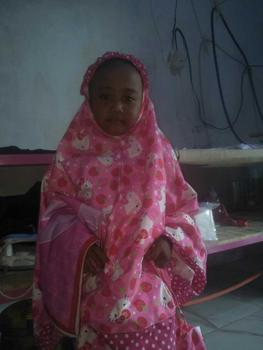 Product Review of SET MUKENA SEJADAH ANAK - MUKENA SAJADAH ANAK 6-9TH Muslim Motif Setelan from r**n l**y 1