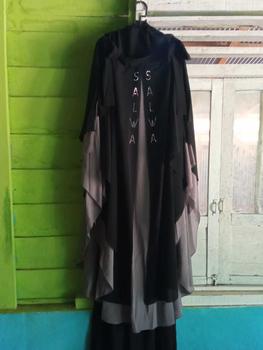 Product Review of Gamis motif Teratai Gamis printing Jumbo Gamis Muslim Wanita Dewasa from w**g d**o 0