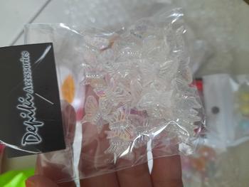 Product Review of (35 Pcs) Manik Kupu kupu Akrilik Transparan Warna Ab from m**o 0