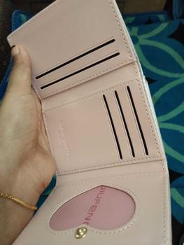 Product Review of JIUFENG Dompet Pendek Wanita Dompet Serbaguna Hewan Bordir Billfold Pemegang Kartu Kredit from R**🦋 1