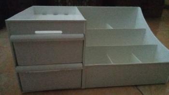 Product Review of ( 2 LACI ) RAK KOSMETIK COSMETIC TEMPAT MAKE UP SKINCARE SERBAGUNA RACK MAKEUP ORGANIZER MEJA KOTAK ALAT TULIS RIAS KUTEK ATK from c**) 1
