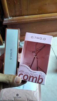 Product Review of 【LIVE】O.TWO.O Pink Set Mascara & Eyelash Curler  Waterproof Long Lasting 36H Volume Curling Smudge-proof long lash Easy to Wear Eye Makeup Black Eyeliner from Y**🍒 1