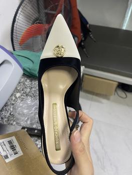 Product Review of Giày cao gót đẹp 8p, giày nữ quai hậu mũi nhọn khoá hoa da nỉ nhung siêu bền đẹp DéP Shoes from P**h c** đ** 0