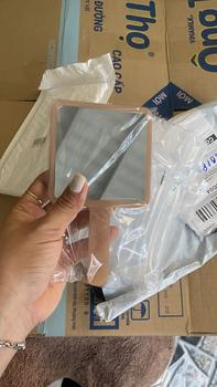 Product Review of FOCALLURE # AmberGold Beauty Mirror Gương mỹ phẩm dễ thương Gương trang điểm cầm tay from S**g T**n 0
