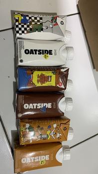 Product Review of OATSIDE Mix Cap Oat Milk Barista Blend Chocolate Coffee 200ml (6pcs) (Kemasan Tutup Botol) | Susu Oat Barista Blend Cokelat Kopi from N**a 0