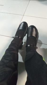 Product Review of Sepatu loafers wanita sepatu Loly MJ Hitam Putih Shoes Sandal Sendal fantofel  korea from n**ä 2