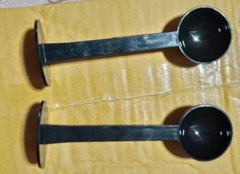 Product Review of LZA ช้อนกาแฟพลาสติก 2 in 1 10gวัดtamping Scoop Coffee tamper Black ESPRESSO Stand Coffee Spoon from ท**ม 0