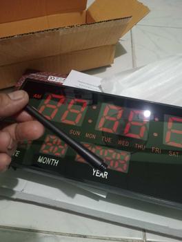 Product Review of NEW item JH-3615B นาฬิกาดิจิตอลแขวนผนัง จอLED 3สี ตั้งปลุกได้เตือนทุกชั่วโมงได้ สินค้าพร้อมส่ง from a**d v** 2