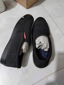 Product Review of mã g027 giày lười vải nam đen mềm from Đ**g 1