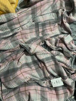 Product Review of Áo Khoác Chống Nắng Sơ Mi Flannel (Có Mũ) Nỉ Dạ Tay Dài Form Rộng Nam Nữ Unisex (Có size cho bé) from B**i 0