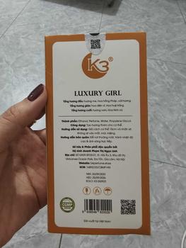 Product Review of [Mẫu Mới] Nước Hoa Nữ K3 Luxury Girl 20ml from Đ**n 2