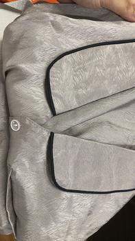 Product Review of Bộ đồ nữ pijama chất lụa xước trơn cổ sen tay dài quần dài Nhung from T** H**g 0