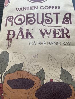 Product Review of 1KG Cà phê rang xay Vantien Coffee Robusta Đắk Wer vị đắng mạnh, nhiều hàm lượng cafein, cà phê rang mộc nguyên chất 1kg/túi Cafe from g**e s**3 1