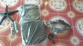 Product Review of KUMALL เก้าอี้ เก้าอี้สำนักงาน เก้าอี้ทำงาน มีล้อเลื่อน ปรับหมุนได้ มีขาตั้งเป็นเหล็ก คุณภาพดี Office Chair from โ**ย 1