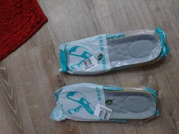 Product Review of Miếng Lót Giày Thể Thao, Hấp Thụ Sốc, Mềm Mại Và Thoáng Khí, Hút Mồ Hôi, Khử Mùi, Mẫu Chống Trượt, Dành Cho Nam Và Nữ, Thích Hợp Cho Giày from M**s L** L**y 1