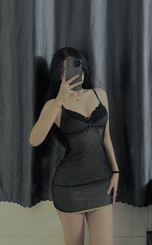 Product Review of LIPSHE - Lana Dress Đầm Hai Dây thun lưới Xuyên Thấu Đệm Ren V1 Quyến Rũ Women from U**n N** d** h** 0