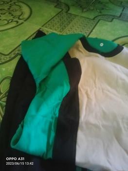 Product Review of Setelan baju olahraga wanita tunik muslimah / setelan baju senam wanita Celana Muslim Panjang Wanita Sport Hitam Seragam Polos Atasan from s**8 1