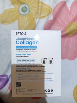 Product Review of Erto's Glutathione Collagen Drink / Minuman Kolagen / Kolagen Ikan / Kolagen Alami / Glowing / Brightening / Untuk Semua Jenis Kulit / Collagen Drink / Minuman Collagen Rasa Strawberry / Whitening Booster Fish from K**e U**i 1