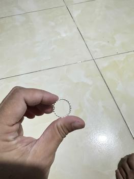 Product Review of Nhẫn kim tiền  Bạc ta đủ size nam nữ - Vàng bạc Khải Khải from M**3 2