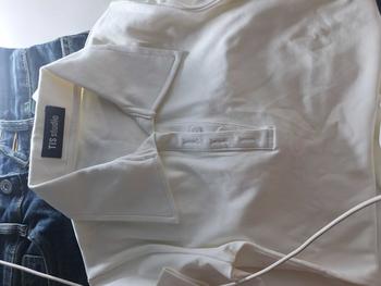 Product Review of (A5) áo borrip cotton cổ trụ nút cài tay ngắn ôm body siêu hack dáng, dễ mặc cho các nàng <55kg Nữ Top Women Shirt from M** N**c 2