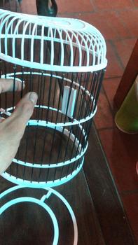 Product Review of Lồng khuyên thái tử lồng khuyên nhựa trung quốc đầy đủ phụ kiện (Tặng kèm áo) from e** h** b**n ** 0