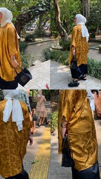 Product Review of SILMI KAFTAN - KAFTAN PREMIUM WANITA - TUNIK KAFTAN - KAFTAN HITAM - KAFTAN PUTIH -TUNIK LEBARAN - OUTFIT LEBARAN 2025 - BAJU LEBARAN 2025 from S**a s**a k** 1