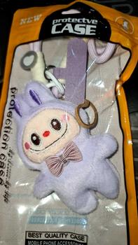 Product Review of Cute Plush Doll Purple Blue Pink Green Brown Labubu Pendant Adjustable Mobile Phone Chain Anti Loss Lanyard Cartoon Phone Straps for Mobile Phone Decoration Accessories Smartphone Cellphone from C**y 0