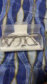 Product Review of Retro Cat Eyes Glasses TR Frame for Women Men Graded Eyeglasses with Case Eyewear Glasses with Grade 50 100 150 200 250 300 350 400 from C**a 1