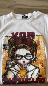 Product Review of Aos thun in hình cô gái fom vừa _ A 887_chân ngắn BTQ2 from M**m 0