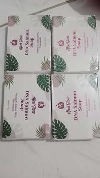 Product Review of [2 PCS ]SABUN GLOWING DNA SALMON AFEELGLOW Soap from m**🥰 1