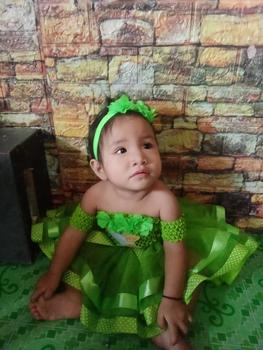 Product Review of Tinkerbell inspired Tutu dress for babies with headdress (1-2 yrs old) from J**y 0