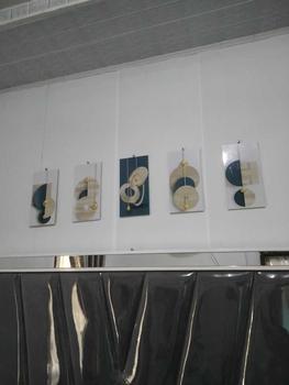 Product Review of SET HIASAN DINDING SET ISI 5 KAYU AESTHETIC PAJANGAN DINDING WALL DECOR (1 SET ISI 5) Dipasang di Dinding Satu Sisi DEKORASI DINDING ESTETIK ART Gantungan Paku from e**7 0