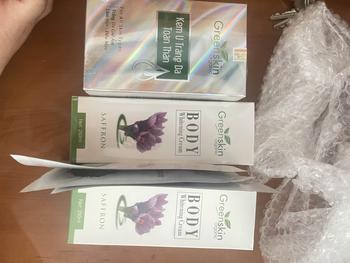 Product Review of Kem Dưỡng Trắng Da Toàn Thân ( Kem Body Lục Giác ) Greenskin Organic - Mỹ Phẩm Hồng Loan from L** t** K** 1**9 1