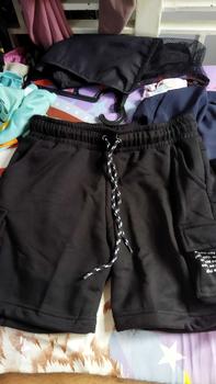 Product Review of JIZU PROJECT - BoardShorts Celana CARGO PRIA DAN WANITA / BAHAN Fleece TEBAL / PINGGANG Karet / Sablon DI Kantong / SIZE M L XL Outdoor Pendek Santai Keren from ** 0