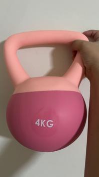 Product Review of ￼【ถุงมือฟรี】เคตเทิลเบล 2.5 , 4 , 5 , 6 KGลูกตุ้มยกน้ําหนัก ดัมเบลหูหิ้ว ลูกยกน้ำหนัก ดัมเบลลูกตุ้ม Kettlebell Dumbbell ออกกำลังกาย from N**y 0