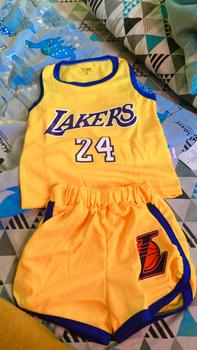 Product Review of SETELAN IMPORT BAJU BASKET ANAK / KAOS SINGLET ANAK LUCU / BAJU IMPORT ANAK ANAK TERBARU / BAJU BASKET ANAK TERMURAH / COD Celana Pakaian Outdoor from U**e 0