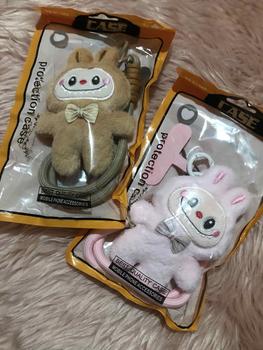 Product Review of Cute Plush Doll Purple Blue Pink Green Brown Labubu Pendant Adjustable Mobile Phone Chain Anti Loss Lanyard Cartoon Phone Straps for Mobile Phone Decoration Accessories Smartphone Cellphone from L**r 0