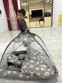 Product Review of kasur bayi set kelambu tenda Free bedcover | kasur bayi 1 set lengkap Bantal Guling | Kasur Bayi empuk | Kado Bayi | Alas tidur bayi from M**z 0