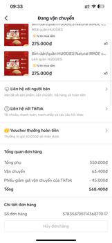 Product Review of [MUA 1 TẶNG BỘ LẮP RÁP] Bỉm dán/quần HUGGIES Natural MADE cao cấp bông tự nhiên Cho Bé from H**g 0