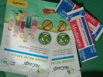 Product Review of 4PATCH NoCough Organic Herbal  Relief Healthcare Therapeutic Treatment Therapy Fitness Healthy Solution Wellness from s**🌷 0