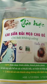 Product Review of Bột bôi mẹo cai sữa thao duoc Cho Bé - Gia truyền, (Có HDSD đầy đủ ) from l**$ 0
