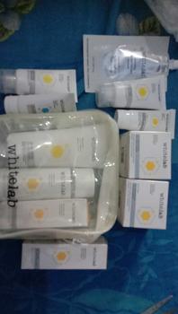 Product Review of Whitelab 5pcs N-Dose+ Brightening Paket Wajah - Facial Wash, Toner, Serum, with Day & Night Cream Paket Skincare Perawatan Pencerah from k**a 3
