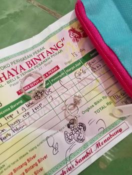 Product Review of Anting kenip anak 0,5gram perak asli 925 from b**a l**i 1