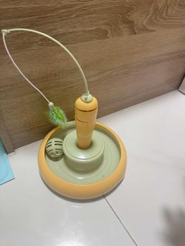 Product Review of ของเล่นแครอทไฟฟ้า ของเล่นแมว รางบอลแมว พร้อมไม้ตกแมว แครอทอัตโนมัติ from S**r S**w 0