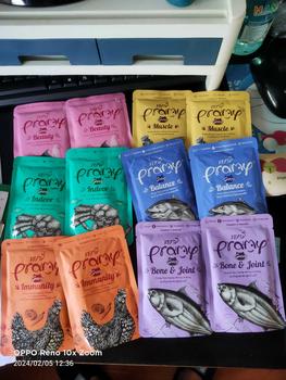 Product Review of (ยกโหล 12 ซอง) Pramy อาหารเปียกแมว ในเจลลี่ แบบซอง ขนาด 70 กรัม from ไ** 1
