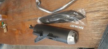 Product Review of Knalpot TZM Project Beat Genio Scoopy Mio Suara bas Gerung adem Motorcycle Motor from 😎**😎 0